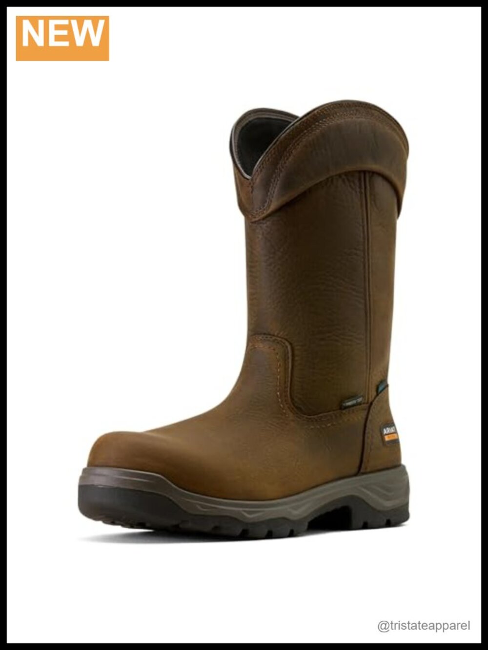 Ariat Turbo Waterproof Carbon Toe Work Boot Pull-On Men's Safety